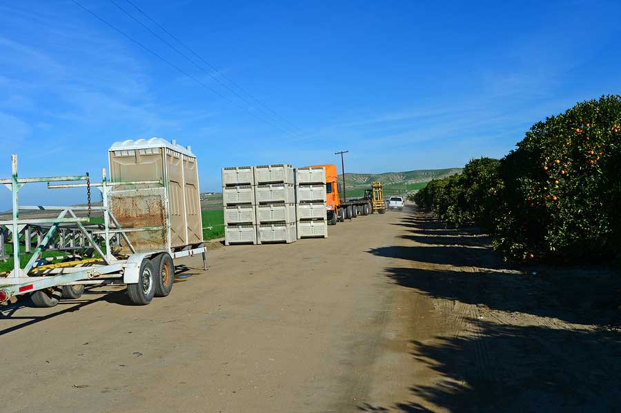 farm porta potty Santa Clara, agriculture porta potty Santa Clara