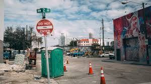 construction porta potty Newark